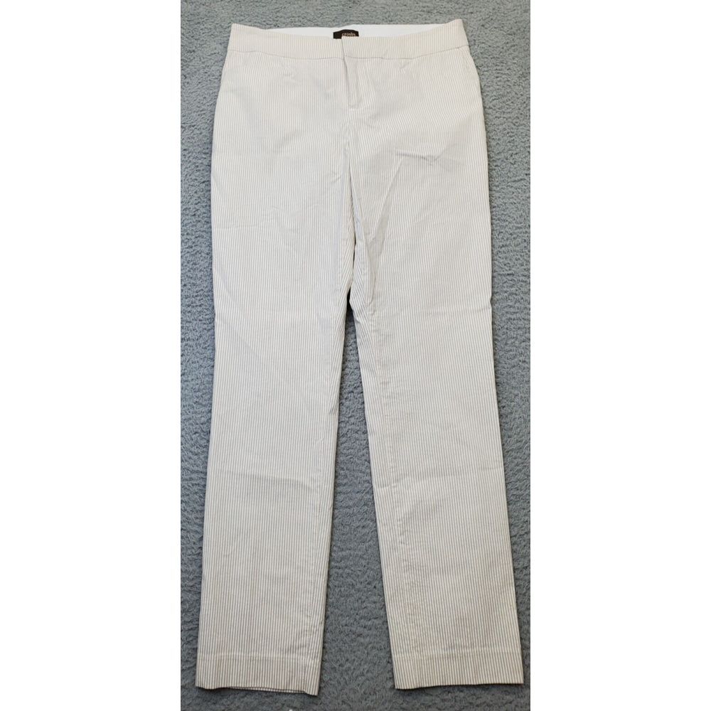 Crosby White Striped Pantsuit
